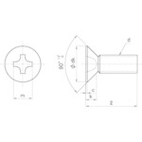 TRUSCO 皿頭小ねじ ステンレス 全ねじ M4