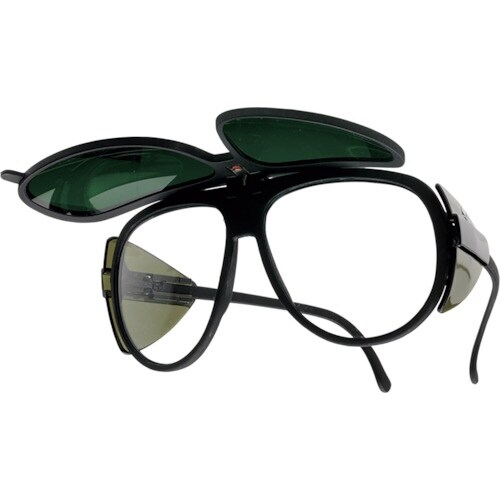 ミドリ安全 遮光めがね 複式上下自在型 MS−42