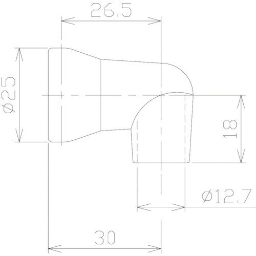 NIKKI クーラントシステム1/2 90°ノズル