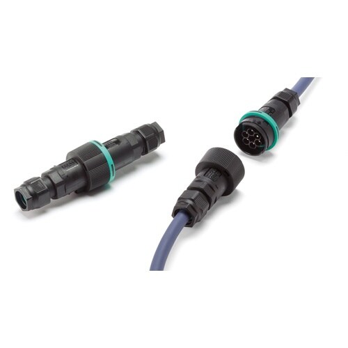 タカチ プラグ式防水中継コネクタ