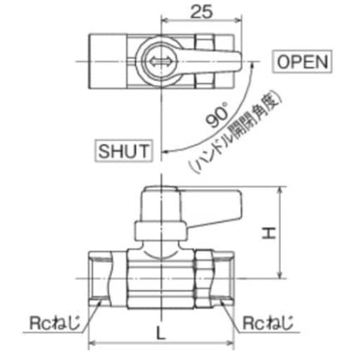 オンダ製作所 M1型 Rc1/4×Rc1/8