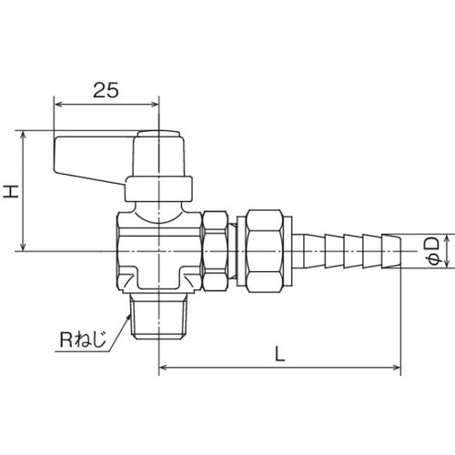 オンダ製作所 ML6型 R3/8×ホースジョイント
