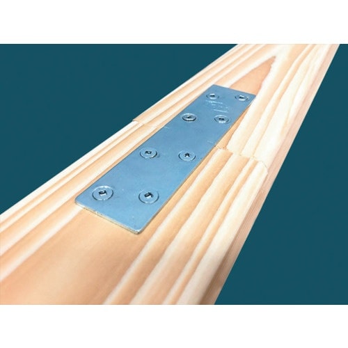 OHSATO ユニクロ 2×4用金具 プレート P