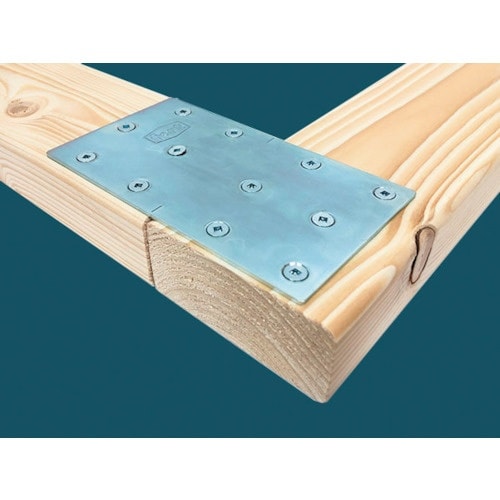 OHSATO ユニクロ 2×4用金具 プレート P
