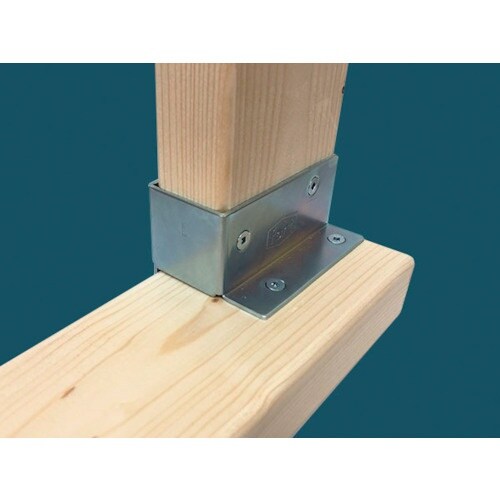 OHSATO ユニクロ 2×4用金具ジョイスト J