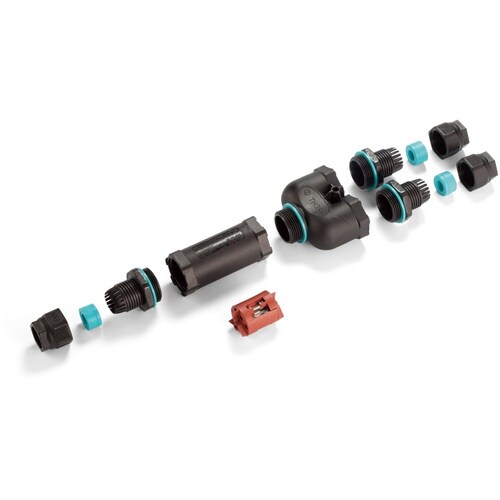 タカチ 分岐Y型防水中継コネクタ