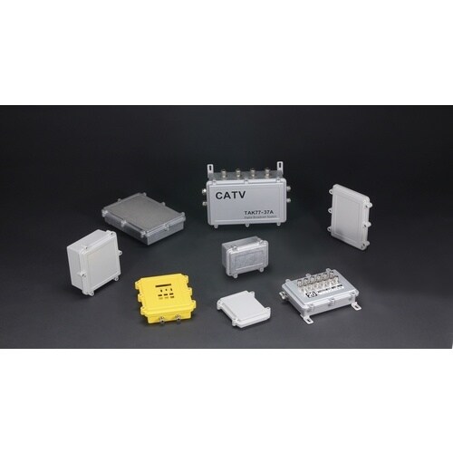 タカチ シールド対策防水・防塵アルミダイキャストボ