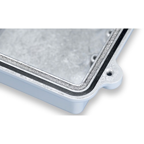 タカチ シールド対策防水・防塵アルミダイキャストボ