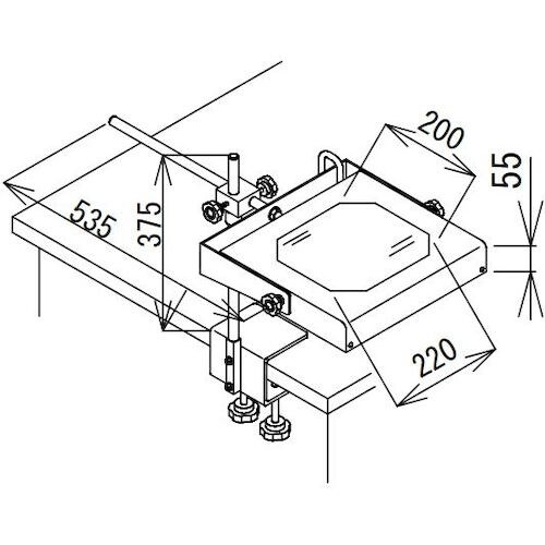 オーツカ LED照明拡大鏡 LED−WIDE−3