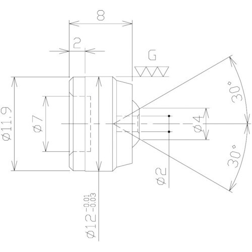 NIKKI ポイントフィットノズル 埋め込み型 D
