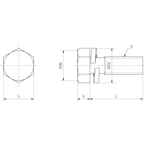 YAHATA 座金組込トリーマボルト P−2 ステ