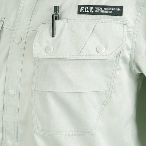 カジメイク 8552 サマーツイル長袖シャツ アー