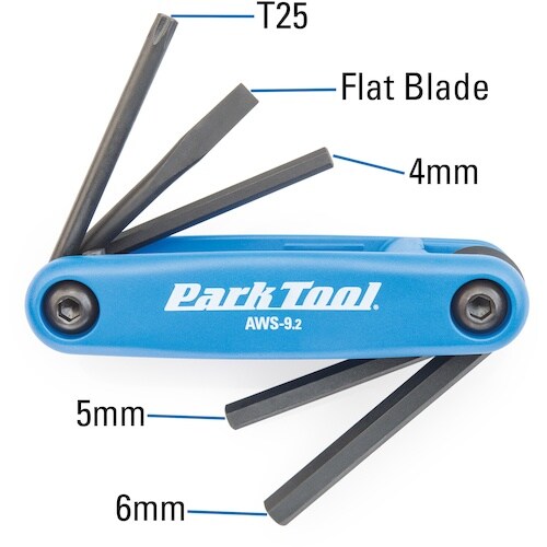 ParkTool フォールドアップヘックスレンチセ