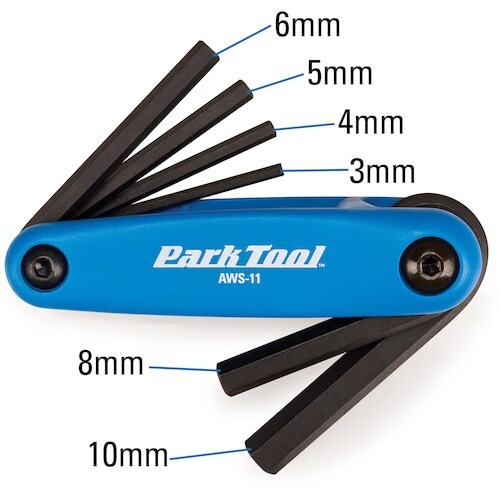 ParkTool フォールドアップヘックスレンチセ