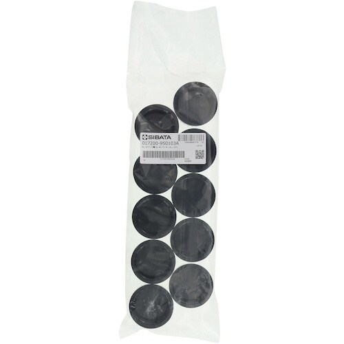 SIBATA 黒キャップ ねじ口びん用 GL−45