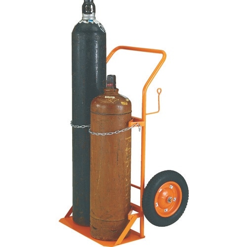 TRUSCO ボンベ台車 標準型 酸素・アセチレン