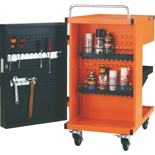 TRUSCO パンチングパネル付ツールワゴン 50