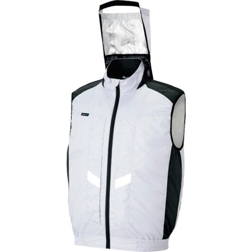 アイトス 遮熱シェード付空調服長袖ベスト (空調服