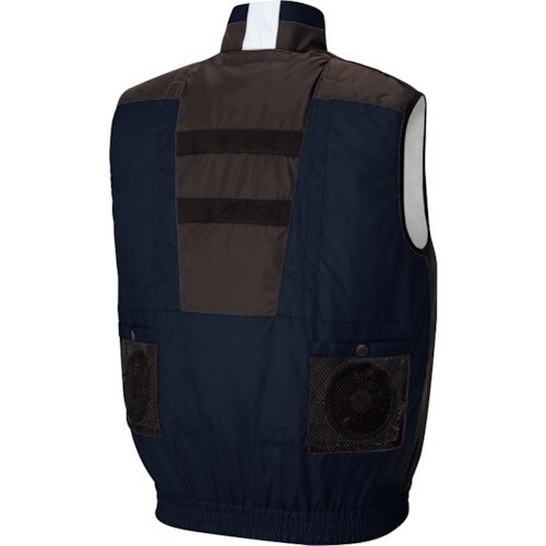 アイトス 遮熱シェード付空調服長袖ベスト (空調服