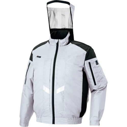 アイトス 遮熱シェード付空調服長袖ブルゾン (空調