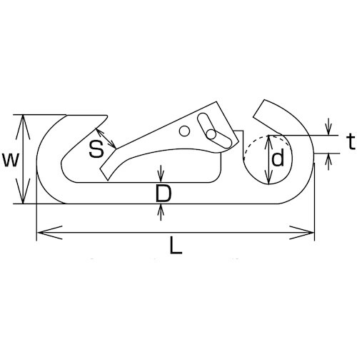 水本 ロックスナップD型(オープンタイプ)