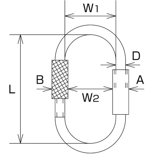 水本 ジョイント金具 Jリンク 線径6mm 長さ6