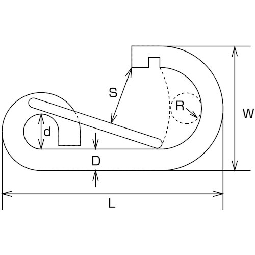 水本 R型フック 12mm