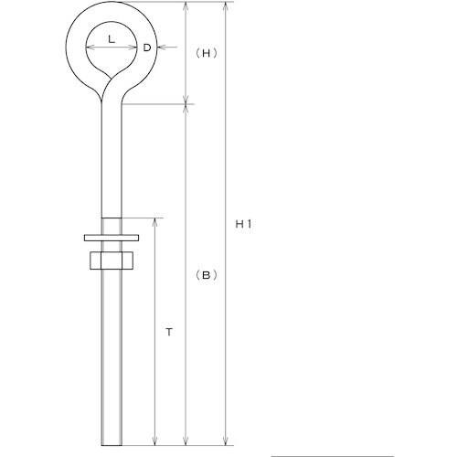 水本 ウルトラロングアイボルト(ブネジ) 捻径W−