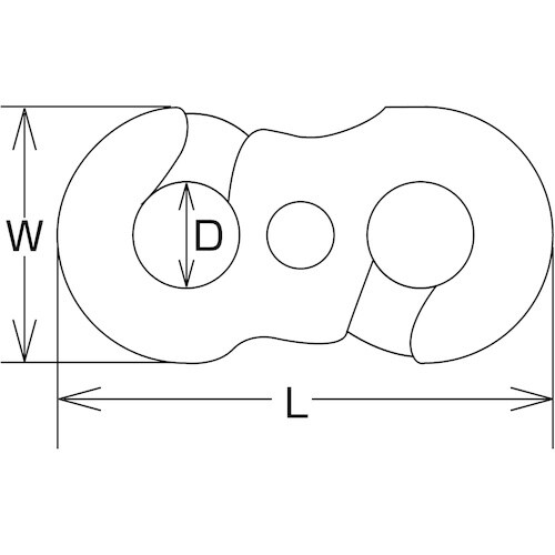 水本 チェーンジョイント Φ5ー6チェーン用