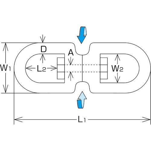 水本 スイベル 線径6mm長さ66mm