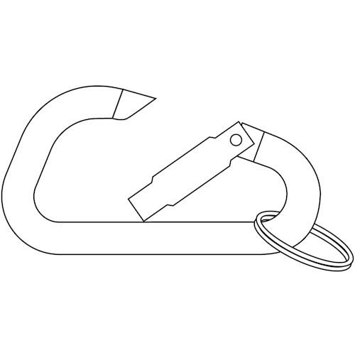 水本 アルミカラーフック(ブルー) 線径5mm