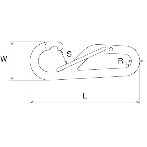 水本 ロープフック 線径6mm