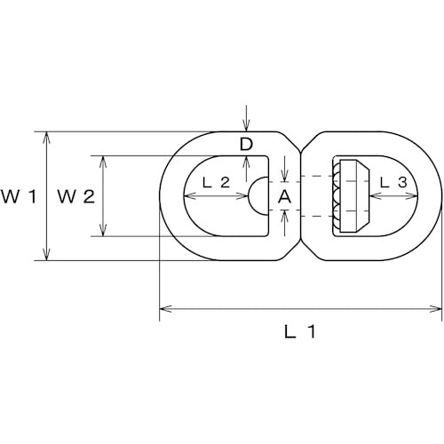 水本 ベアリング入りスイベル