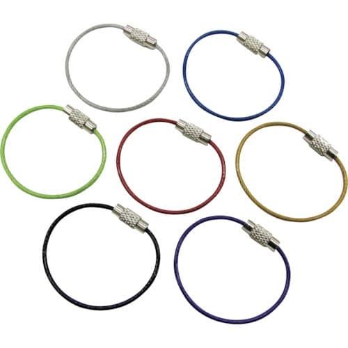 水本 キーワイヤーホルダー ワイヤー径1mm 全長