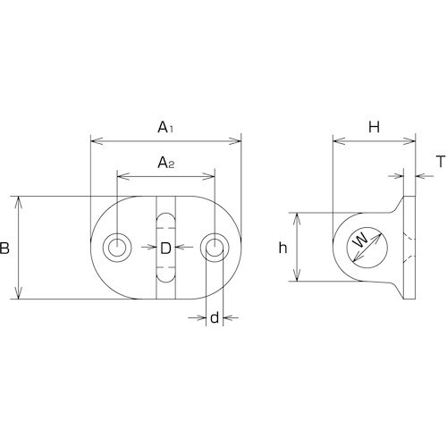 水本 T型アイ 37mm×26mm
