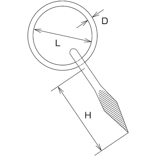 水本 打ち込み丸カン 線径3mm