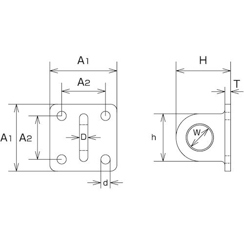 水本 T型アイ 37mm×37mm
