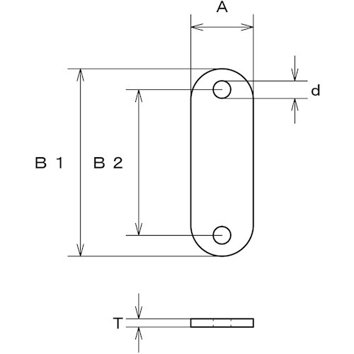 水本 アイプレート ステンレス パッドアイ用裏板