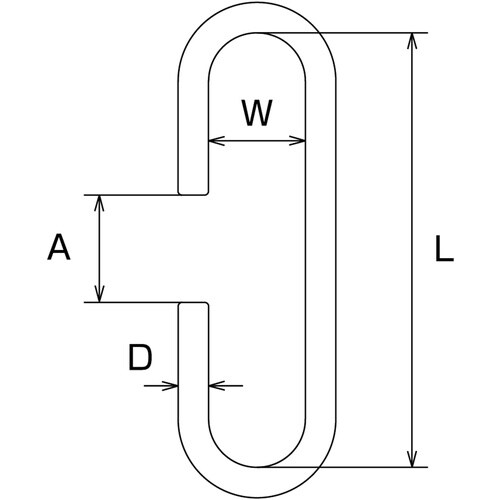 水本 Sフック ステンレス モヒカン 線径7mm