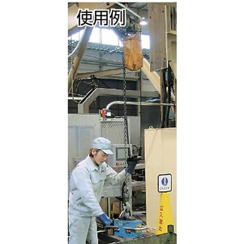 NPK エアーホイスト 定格荷重250Kg 引きひ