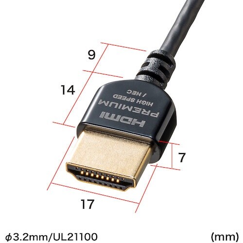 SANWA プレミアムHDMIケーブル