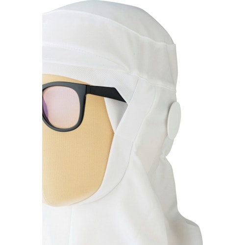 ミドリ安全 食品フード SH351W(ツバ付 マス