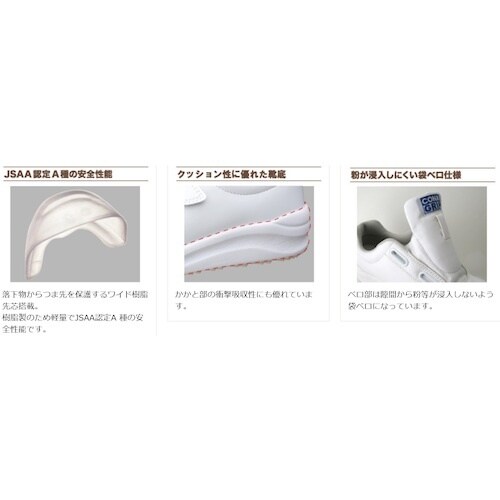 ミドリ安全 粉職場専用先芯入り耐滑作業靴 コナグリ