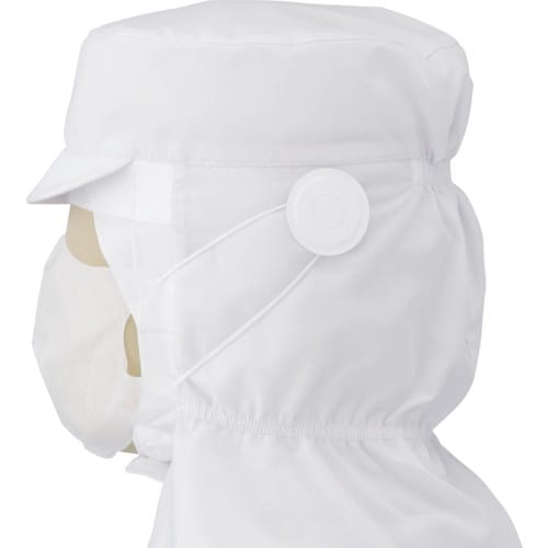 ミドリ安全 食品フード SH351W(ツバ付 マス