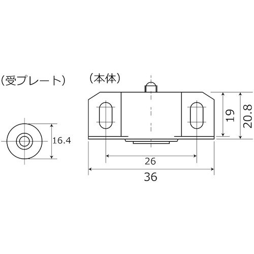 WAKI マグネットキャッチ VB−033 アルピ