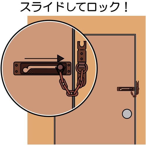 WAKI 防犯くさり VA−249