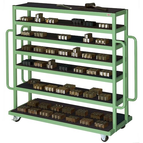 OS 生爪保管ラック 間口1200×奥行500×高