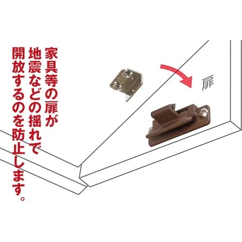 WAKI レバーラッチ VB−036 LL66 ブ