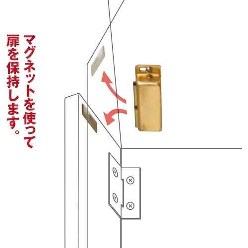 WAKI マグネットキャッチ VB−031 G M