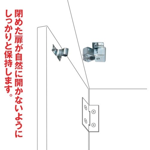 WAKI ローラーキャッチ BH−655 ステン